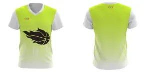 SAMURAI V Neck Warmup Shirt Design Your Own