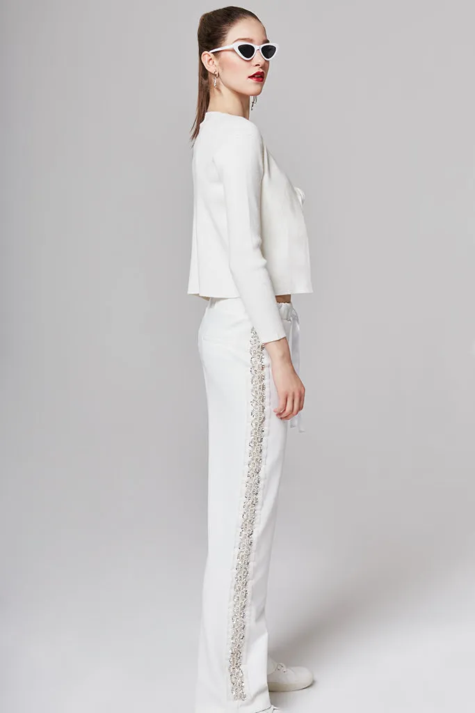 Sarah Embellished Track Pants