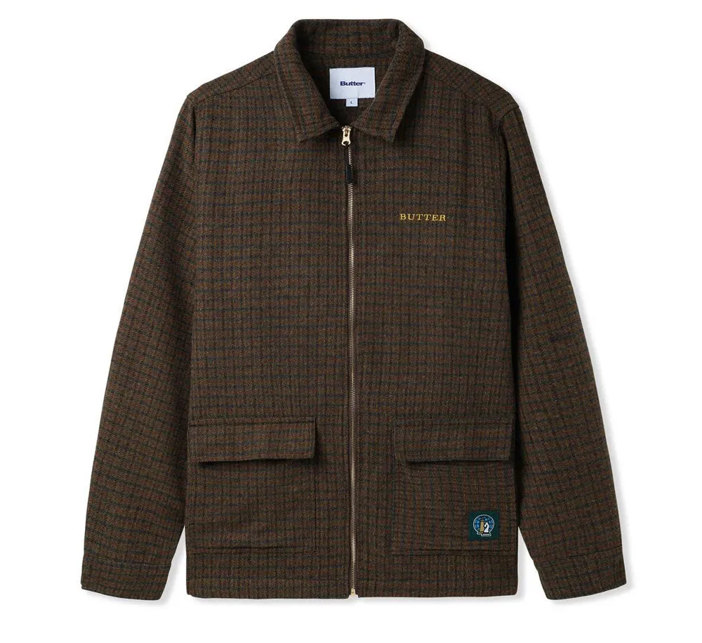 SCHMIDT PLAID JACKET