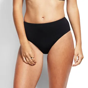 Seafolly High Waist Retro Bikini Pant - Black