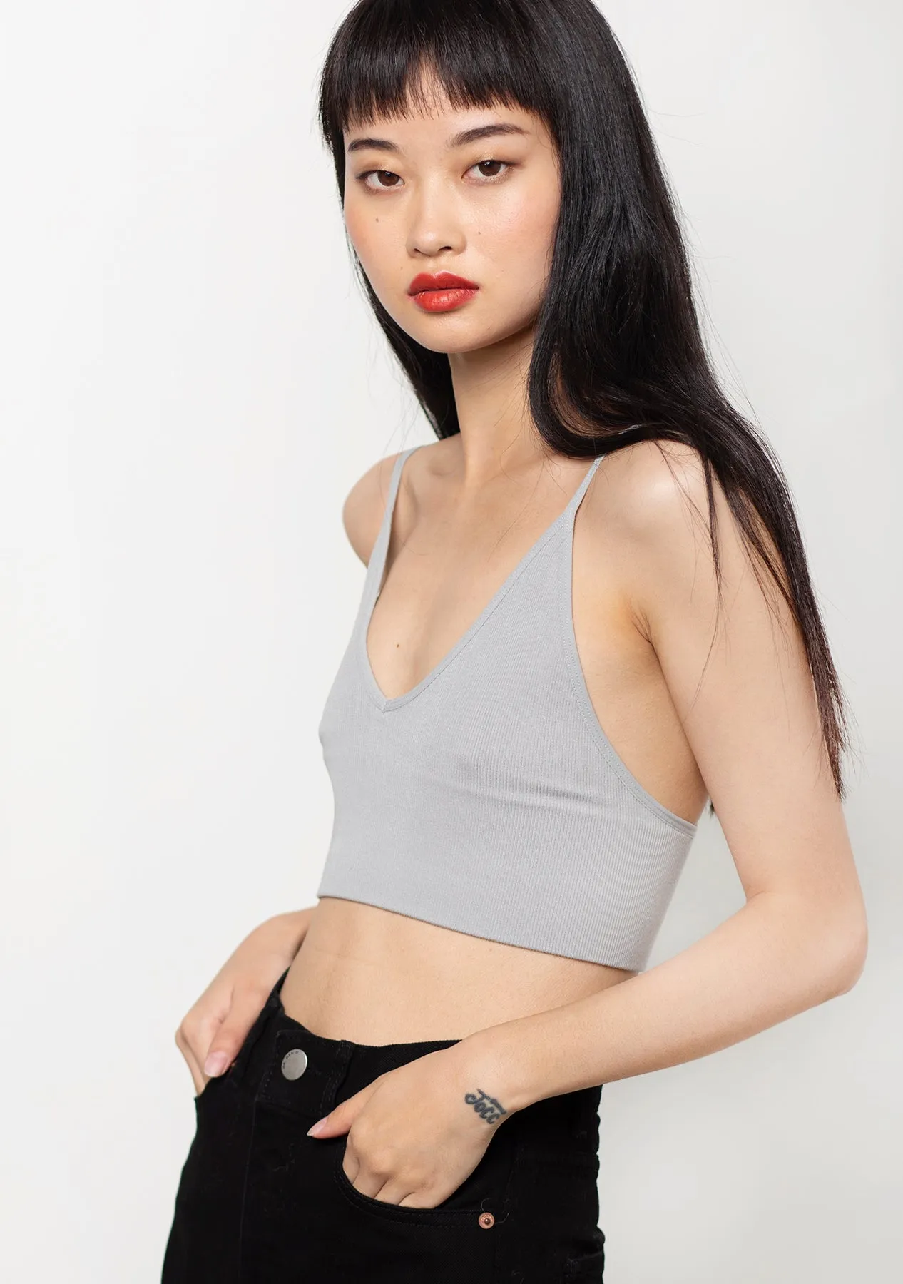 Seamless Ribbed Bralette