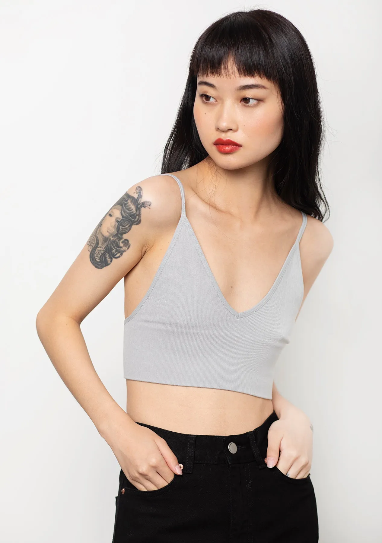Seamless Ribbed Bralette