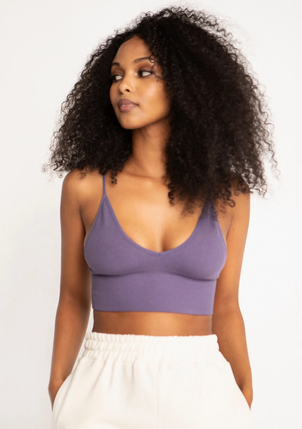 Seamless Ribbed Bralette