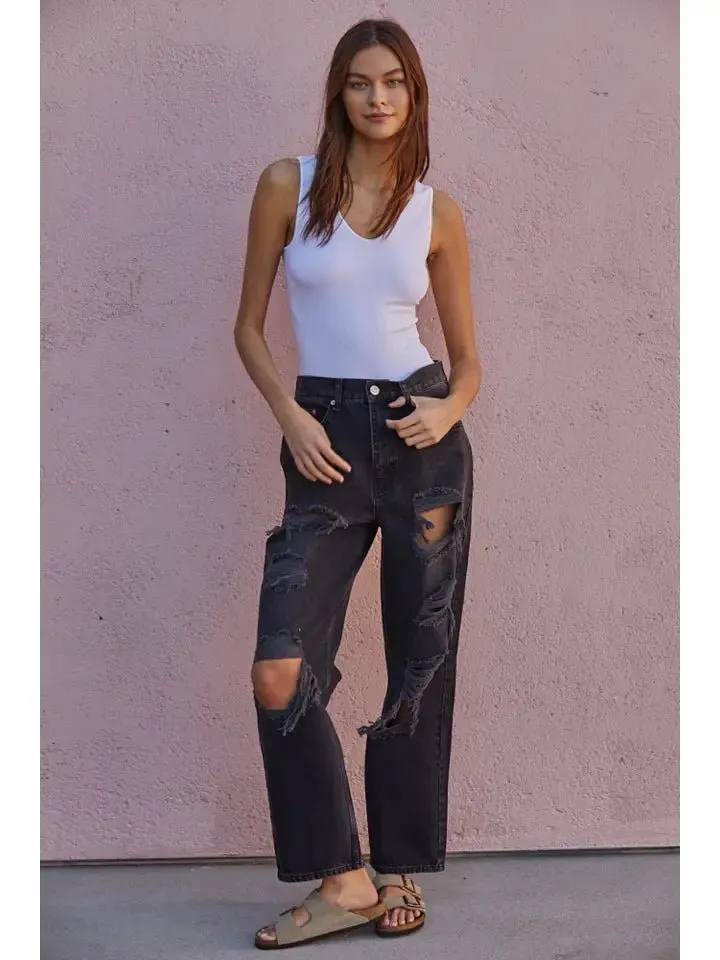 Seamless V-Neck Versatile Tank Top
