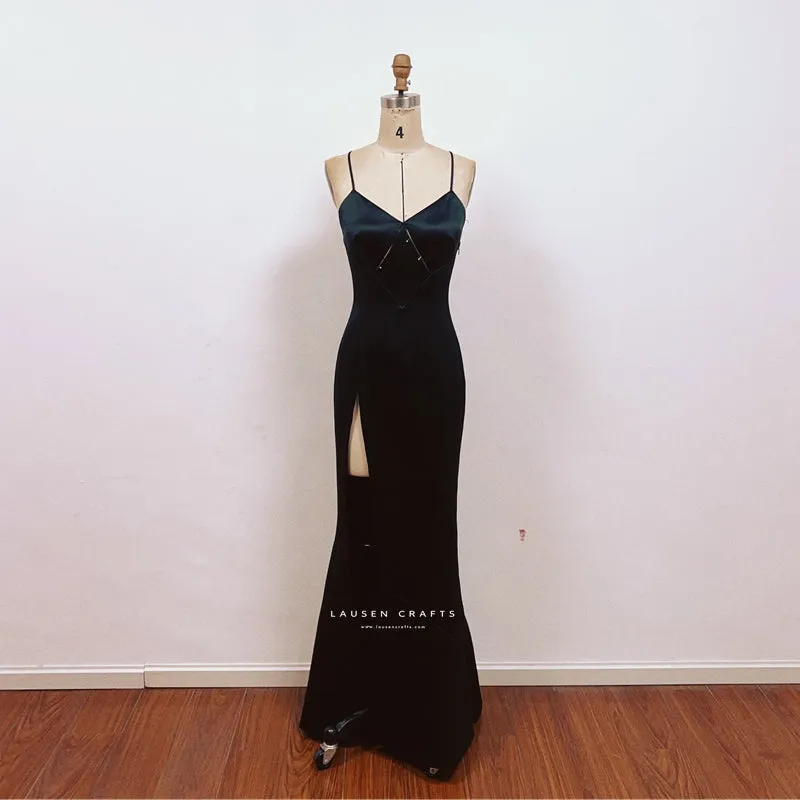 Selena Gomez Inspired Black Prom Party Dress Revival Tour