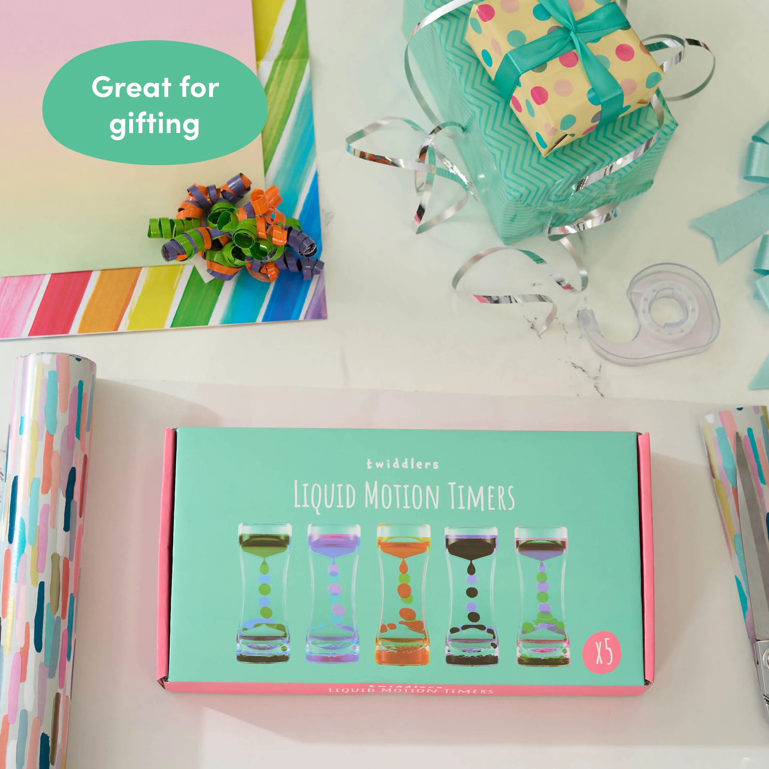 Sensory Liquid Motion Timers