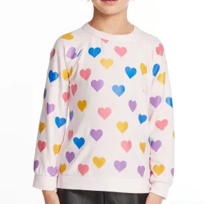 Shiny Hearts Long Sleeve Top