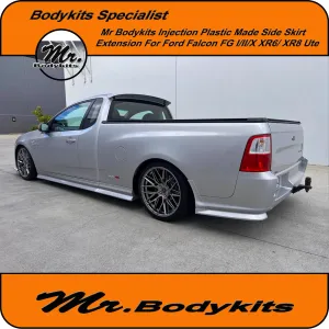 Side Skirt Extensions For Ford Falcon FG & FG-X XR6 XR8 Factory Ute Side Skirts (4 pcs set) by Mr Bodykits