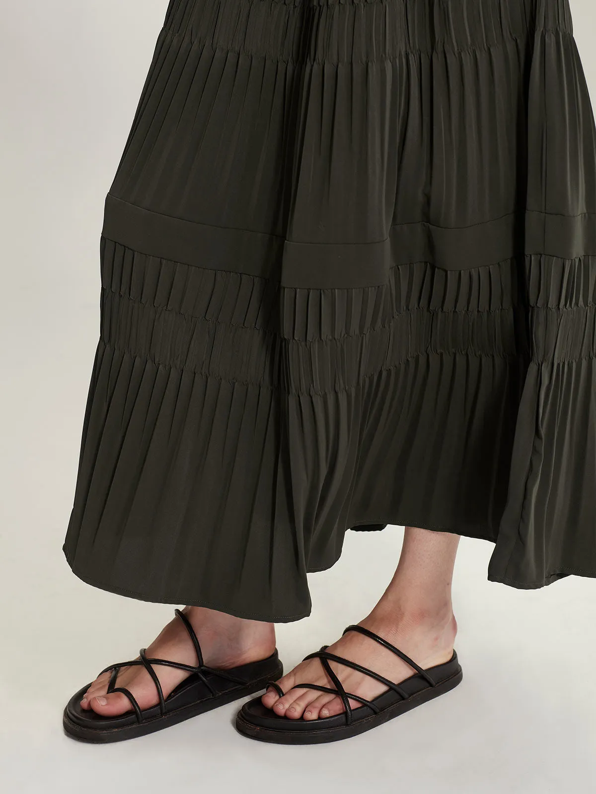SILLS Alma Pleat Skirt