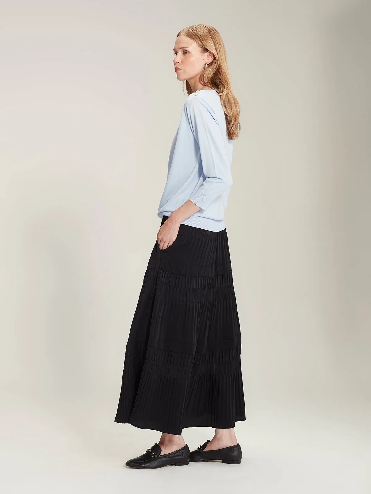 SILLS Alma Pleat Skirt