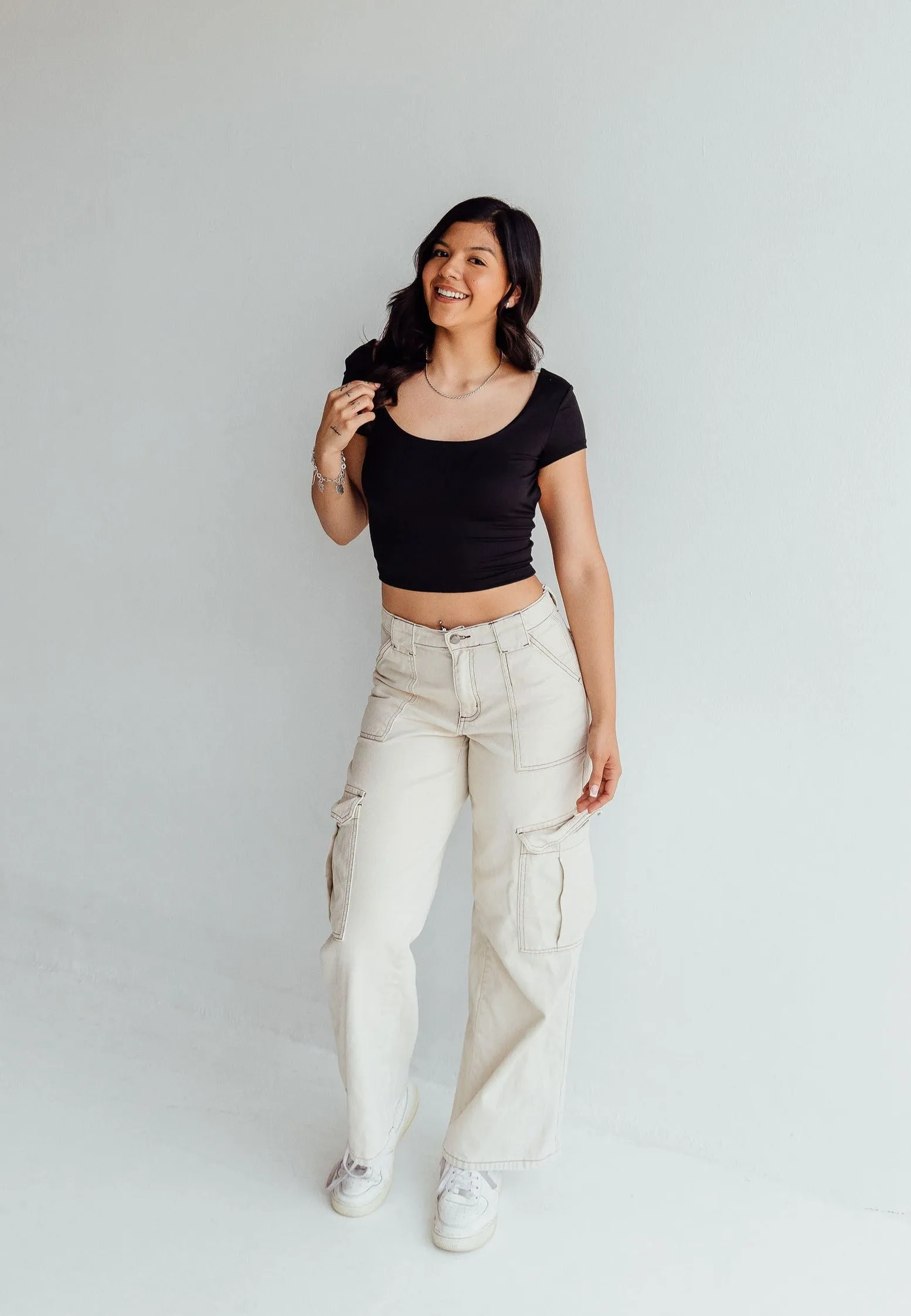 Simple and Sweet Soft Backless Top