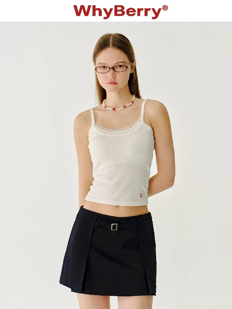 Simple Cute Lace Camisole【s0000011986】