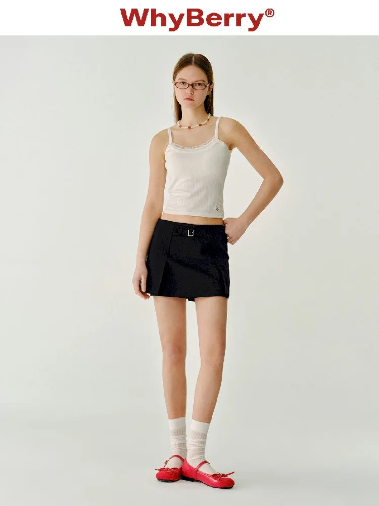 Simple Cute Lace Camisole【s0000011986】