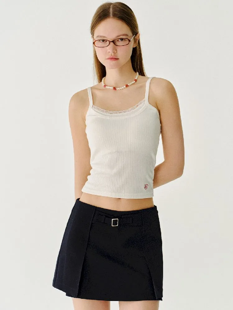 Simple Cute Lace Camisole【s0000011986】