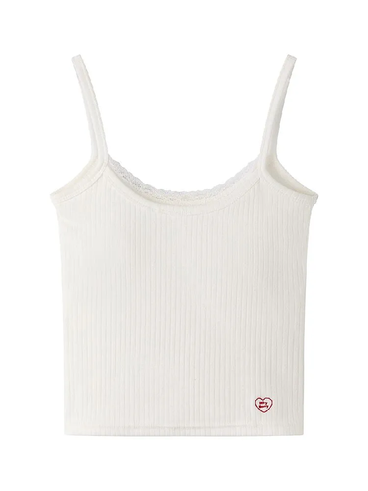 Simple Cute Lace Camisole【s0000011986】