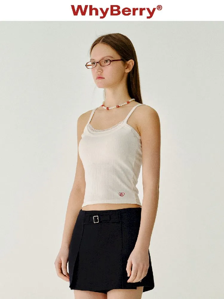 Simple Cute Lace Camisole【s0000011986】