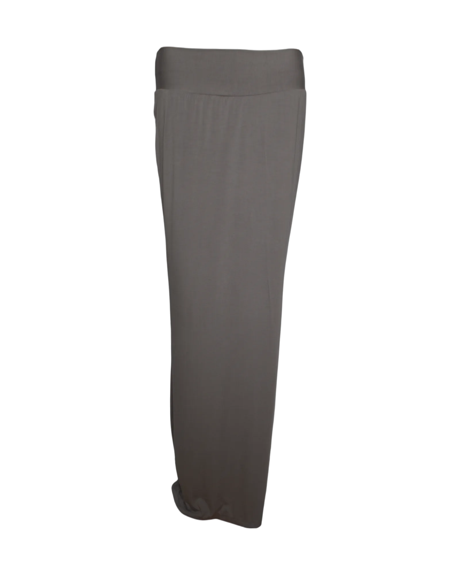 simple maxi skirt / charcoal grey