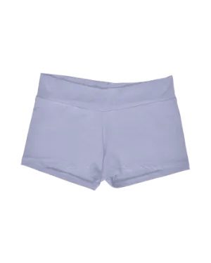 simple mini short / lilac