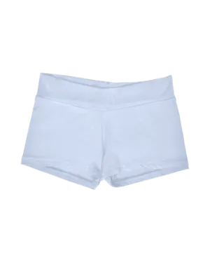 simple mini short / silver