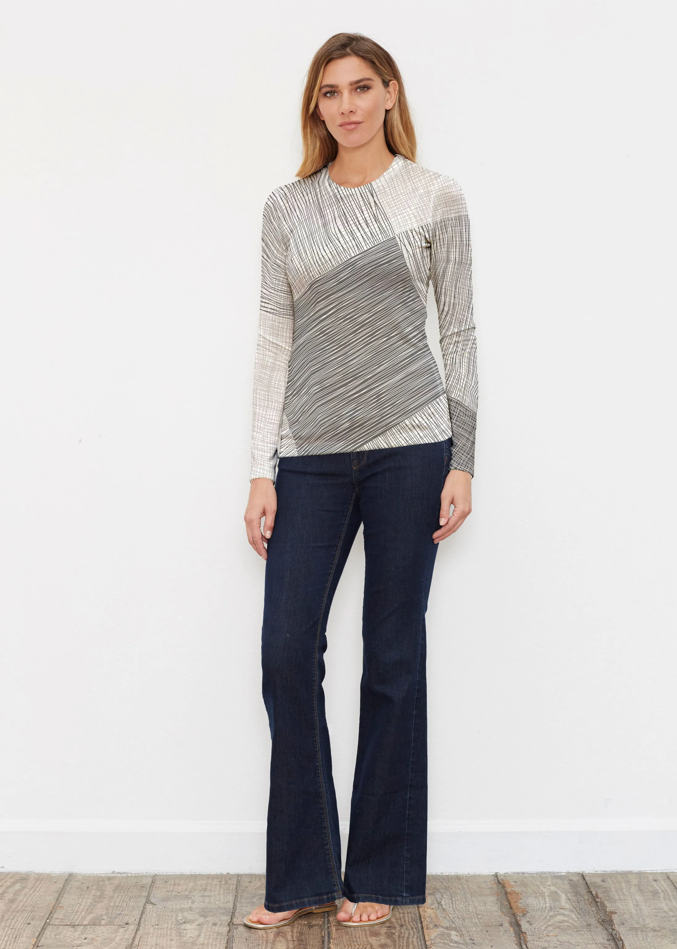 Sketch (14205) ~ Butterknit Long Sleeve Crew Top
