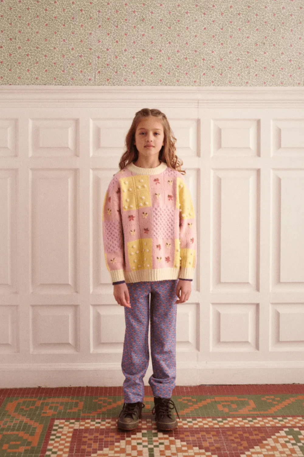 Small Flowers Pants by Fish & Kids