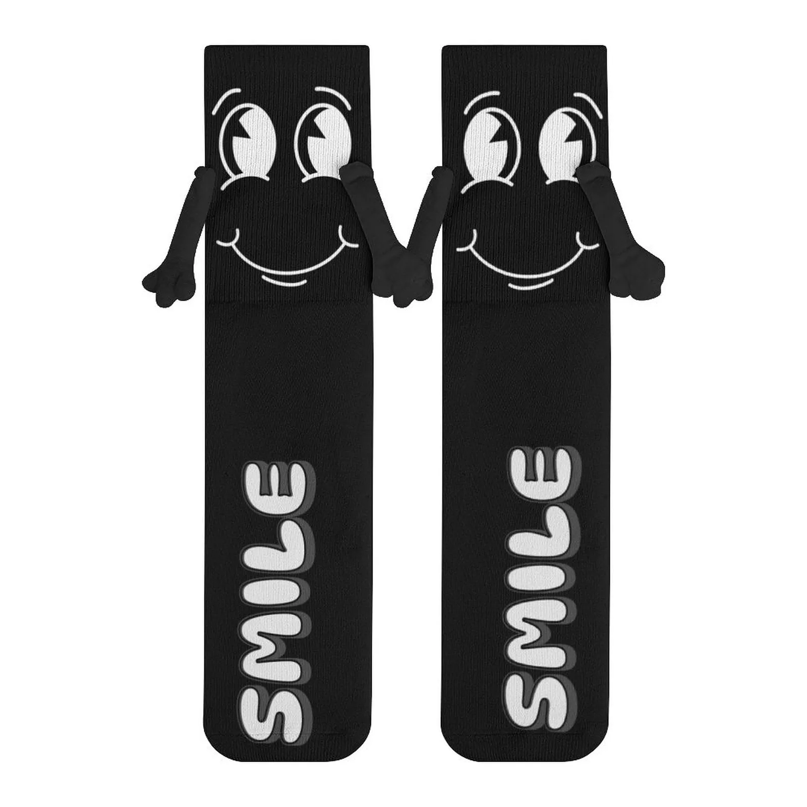 Smile Buddy - Magnetic Holding Hands Funny Socks