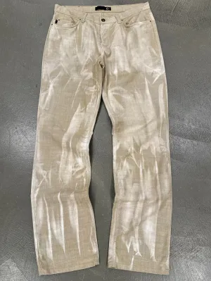 S/S 2003 Cavalli wrinkle shades cotton pants