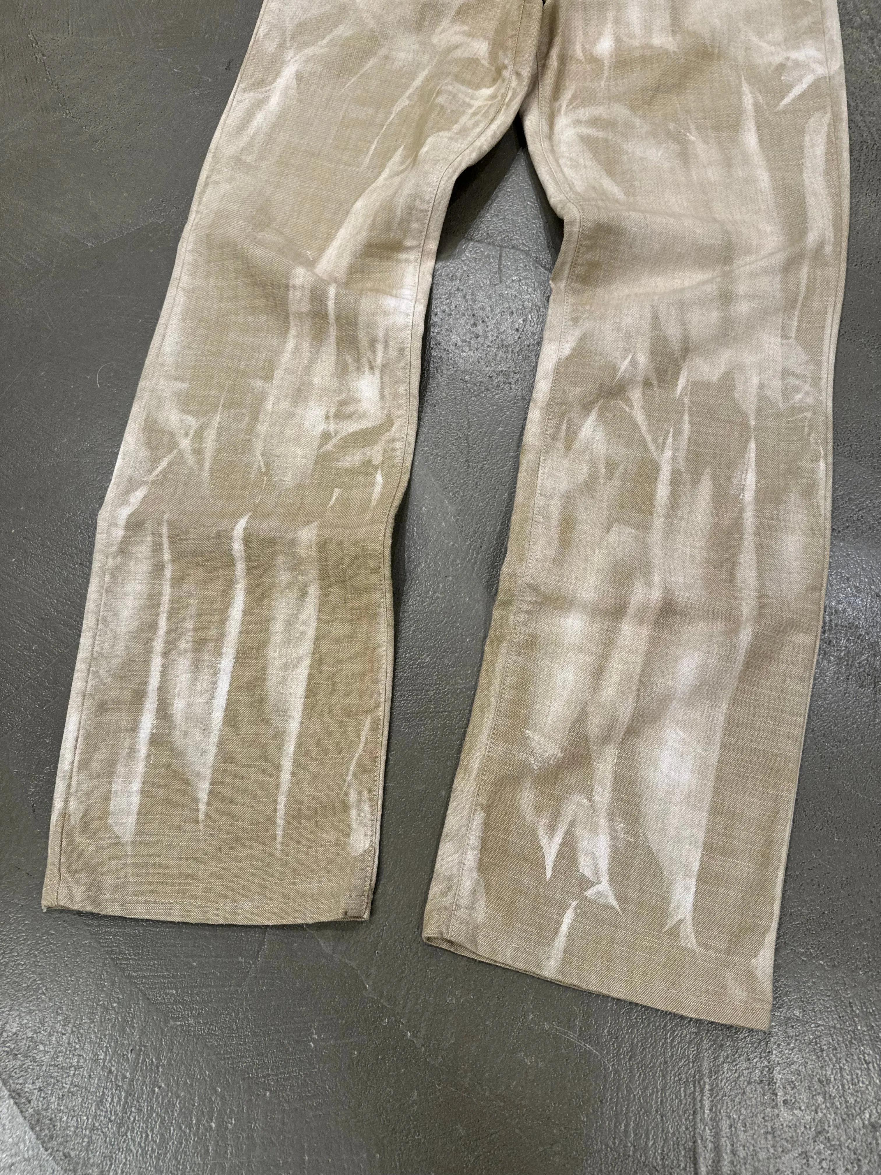 S/S 2003 Cavalli wrinkle shades cotton pants