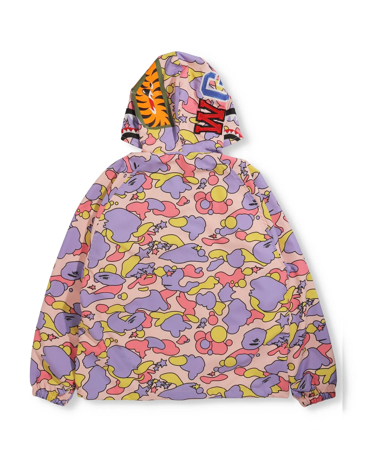 STA Camo Oversized Full Zip Hoodie Jacket