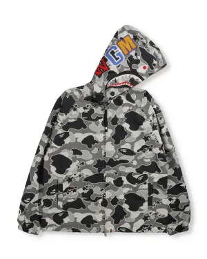 STA Camo Oversized Full Zip Hoodie Jacket