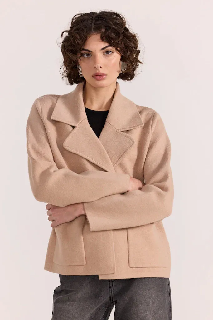 Staple the Label | Aiden Crop Coatigan