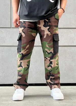 Straight Cut Cargo (Camo V2)