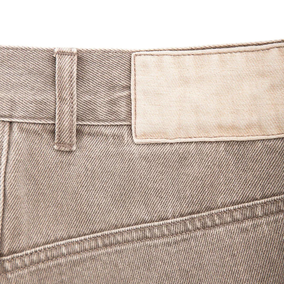 Straight Cut Rivet Jeans