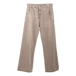 Straight Cut Rivet Jeans