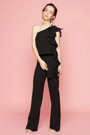 Straight Cut Trouser (Black)