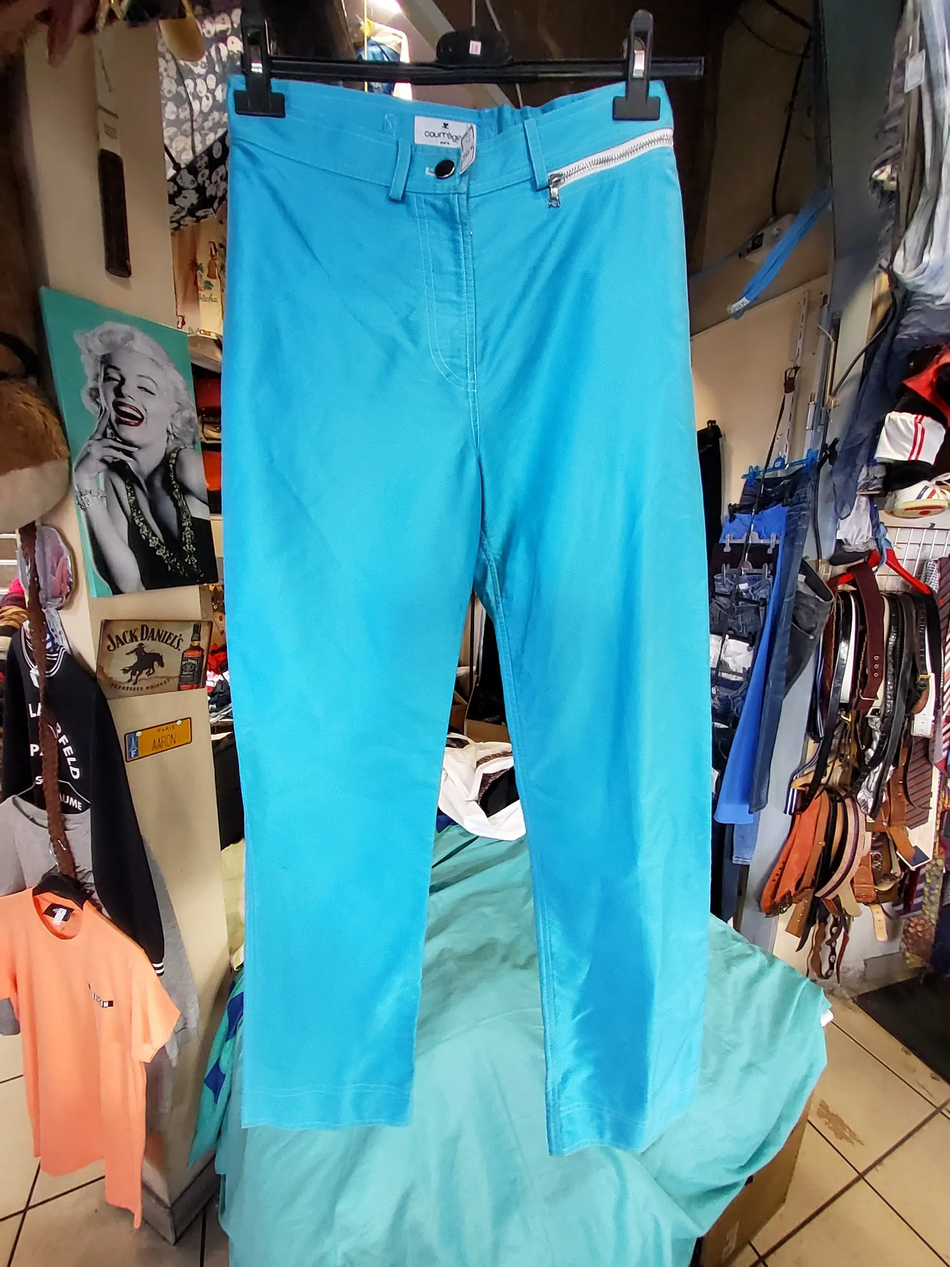 Straight trousers