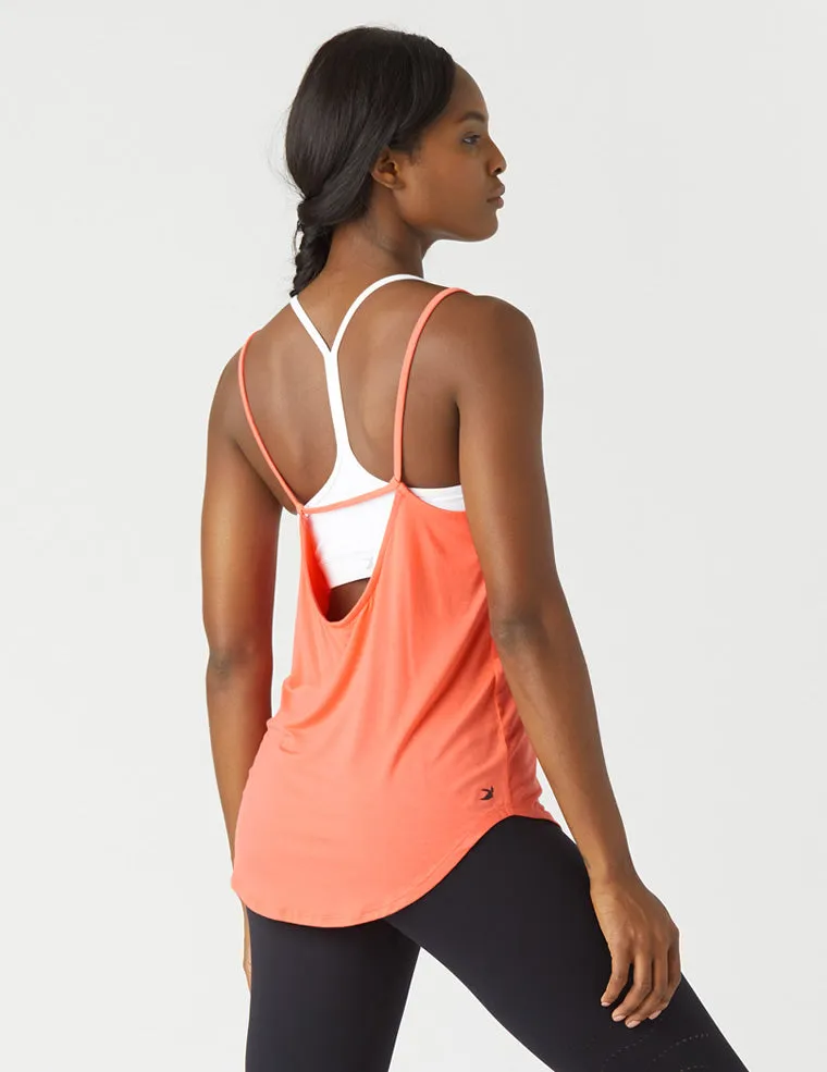 Subtle Tank: Hot Coral