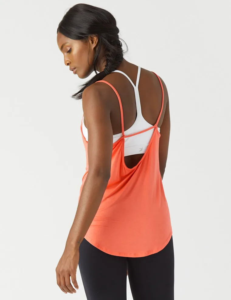 Subtle Tank: Hot Coral