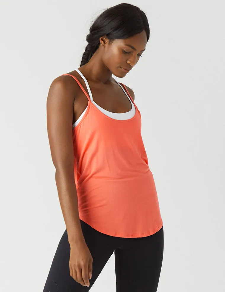 Subtle Tank: Hot Coral