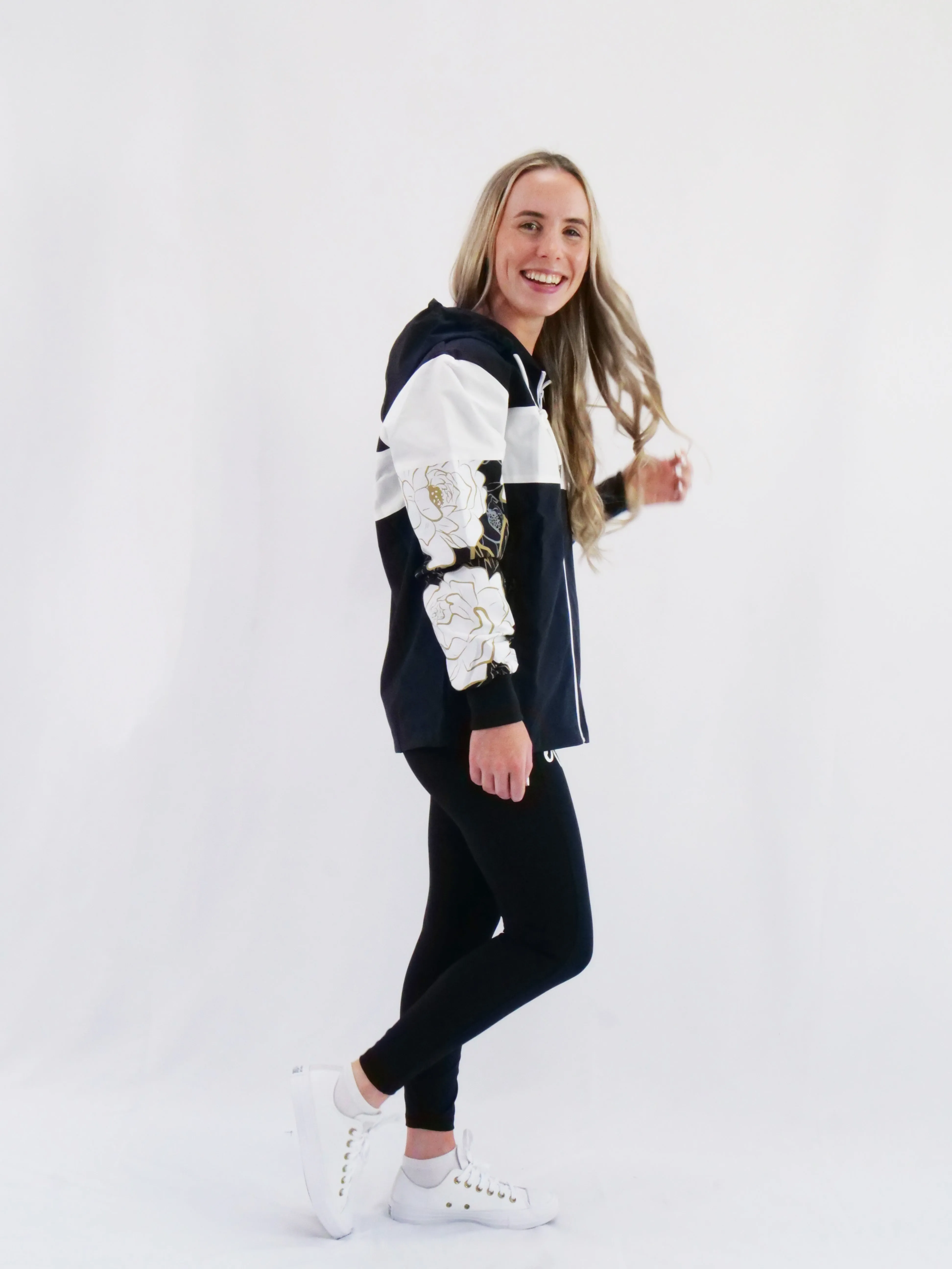 Summer Peonie Zip Up Parka PRE ORDER