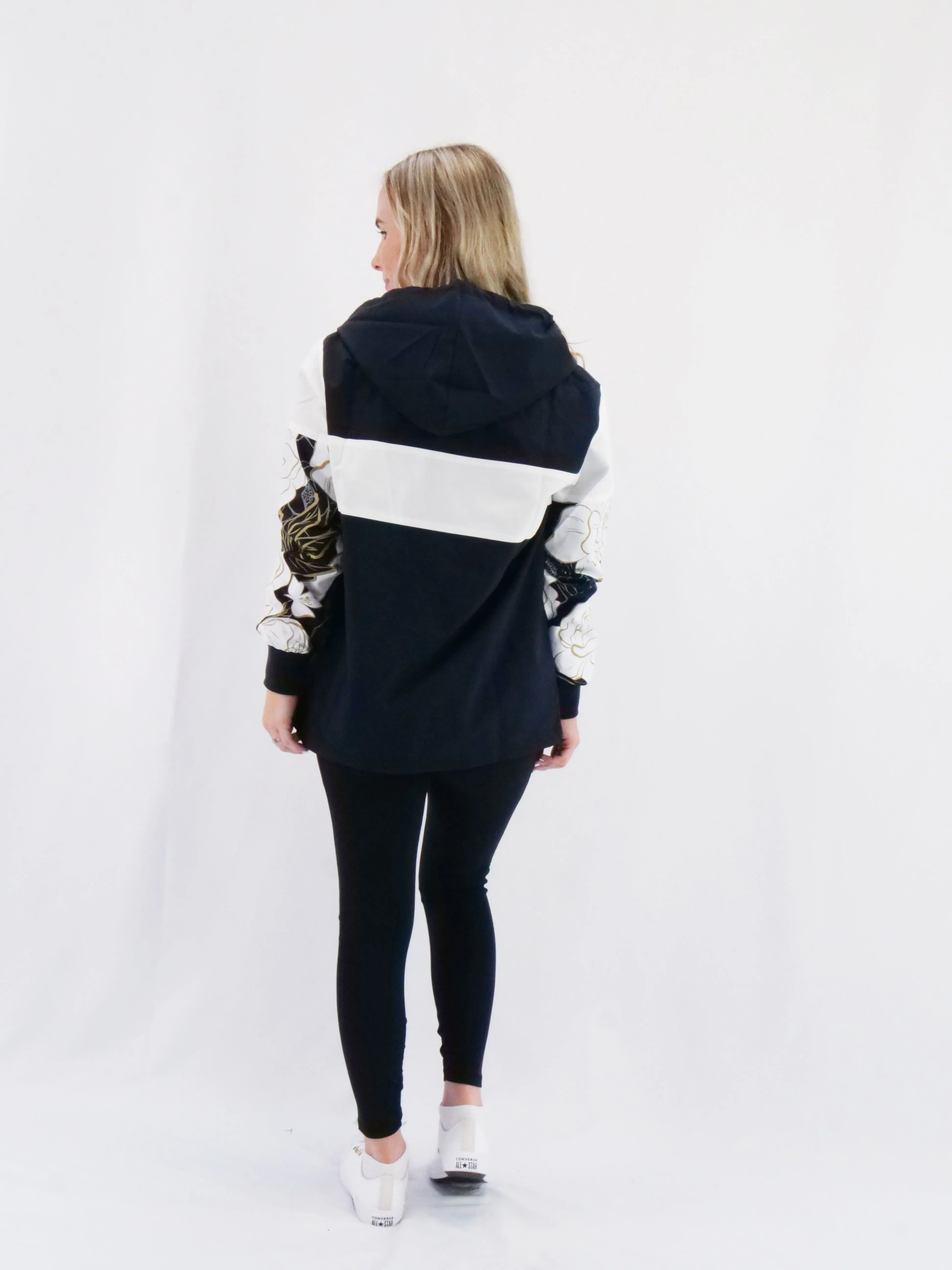 Summer Peonie Zip Up Parka PRE ORDER