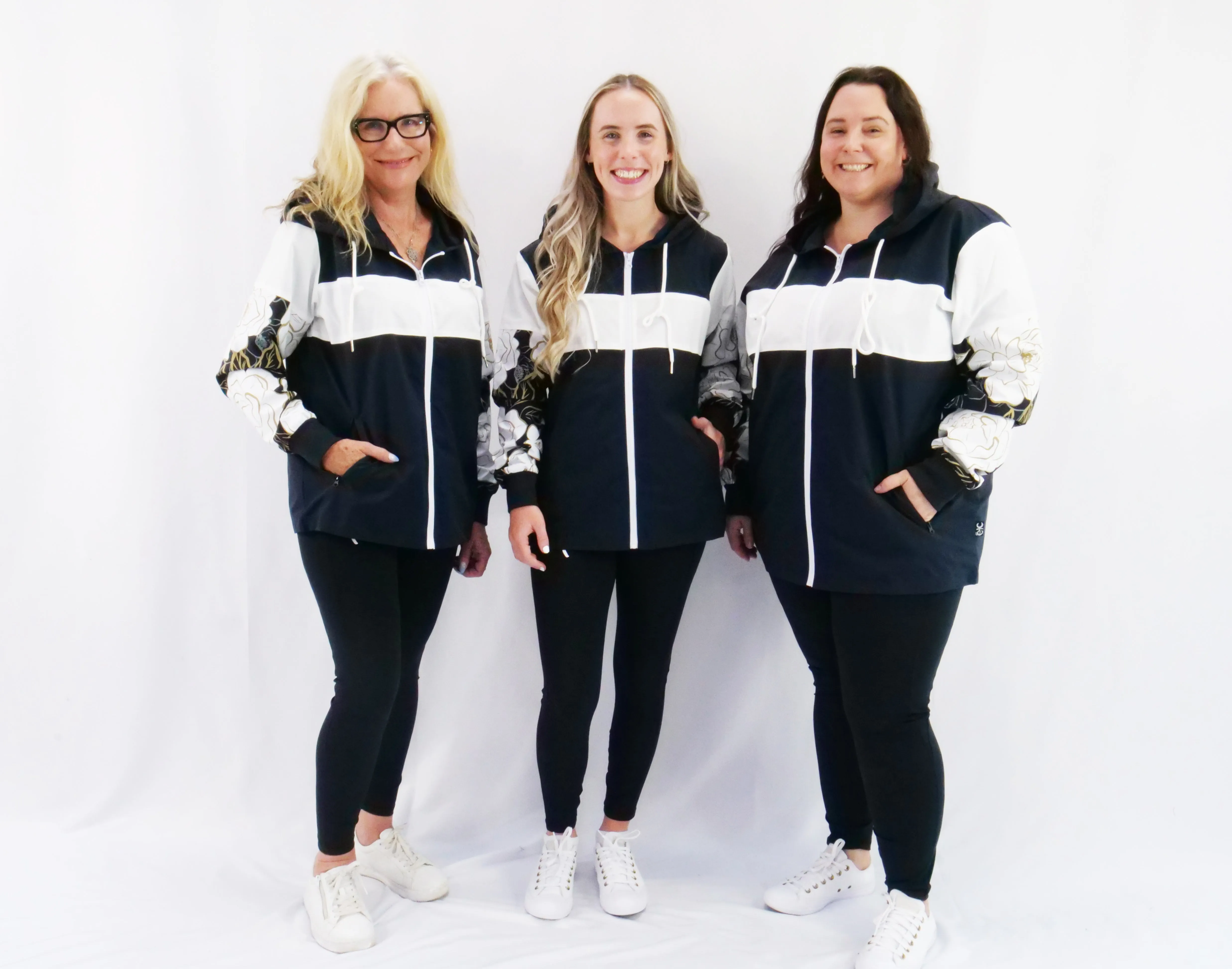 Summer Peonie Zip Up Parka PRE ORDER