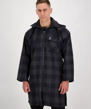 Swanndri Mosgiel Wool Bushshirt with Zip-Up Front - SSD0116