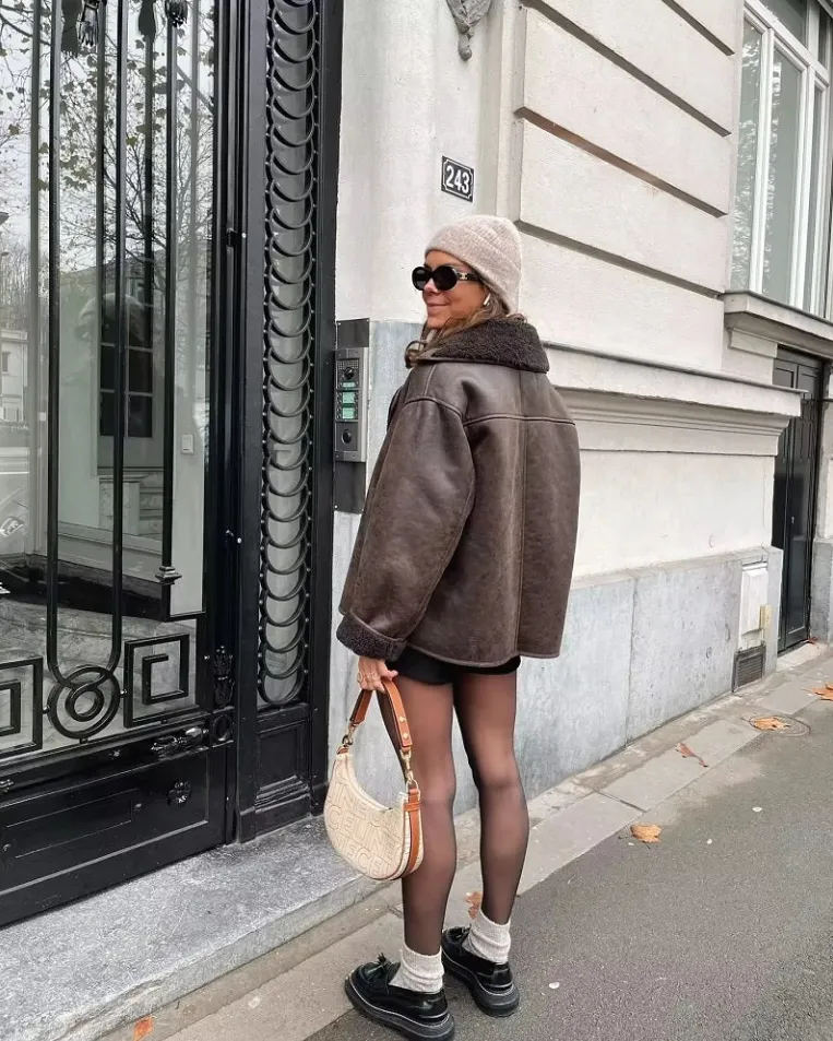 Tatjana | durable faux oversized jacket for women