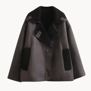 Tatjana | durable faux oversized jacket for women