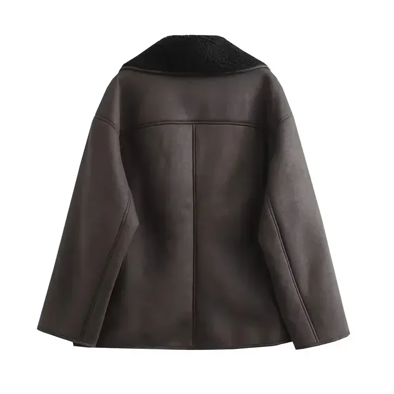 Tatjana | durable faux oversized jacket for women
