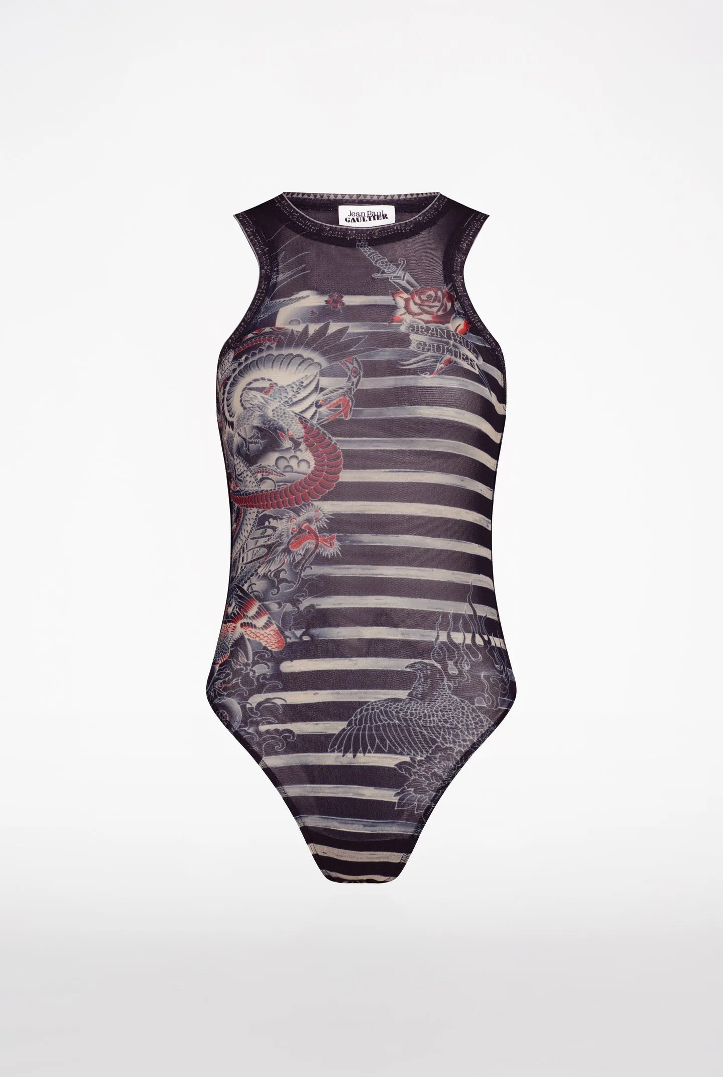 The Blue Sailor Tattoo Bodysuit