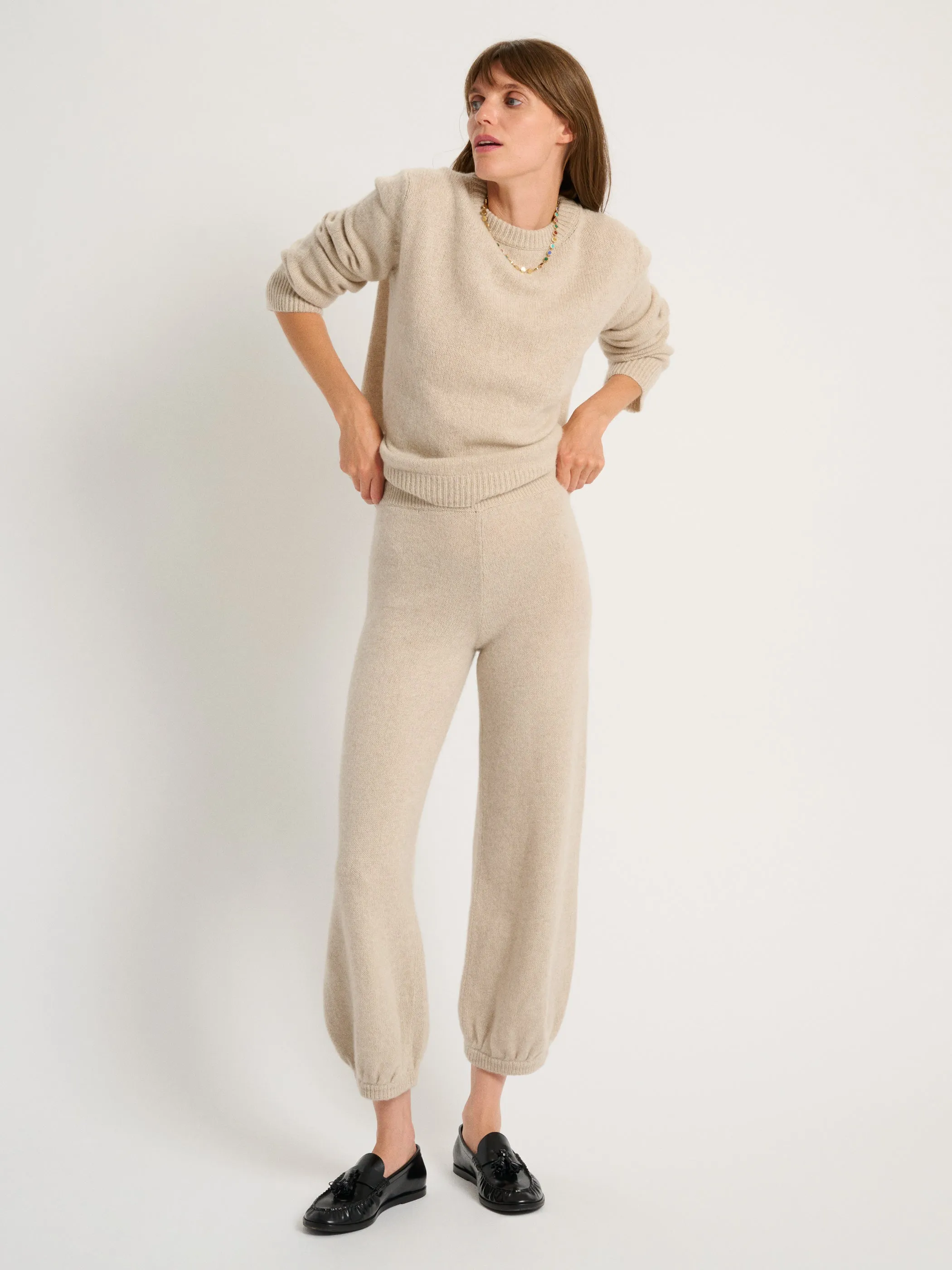 The Kalamata Pants in Cashmere