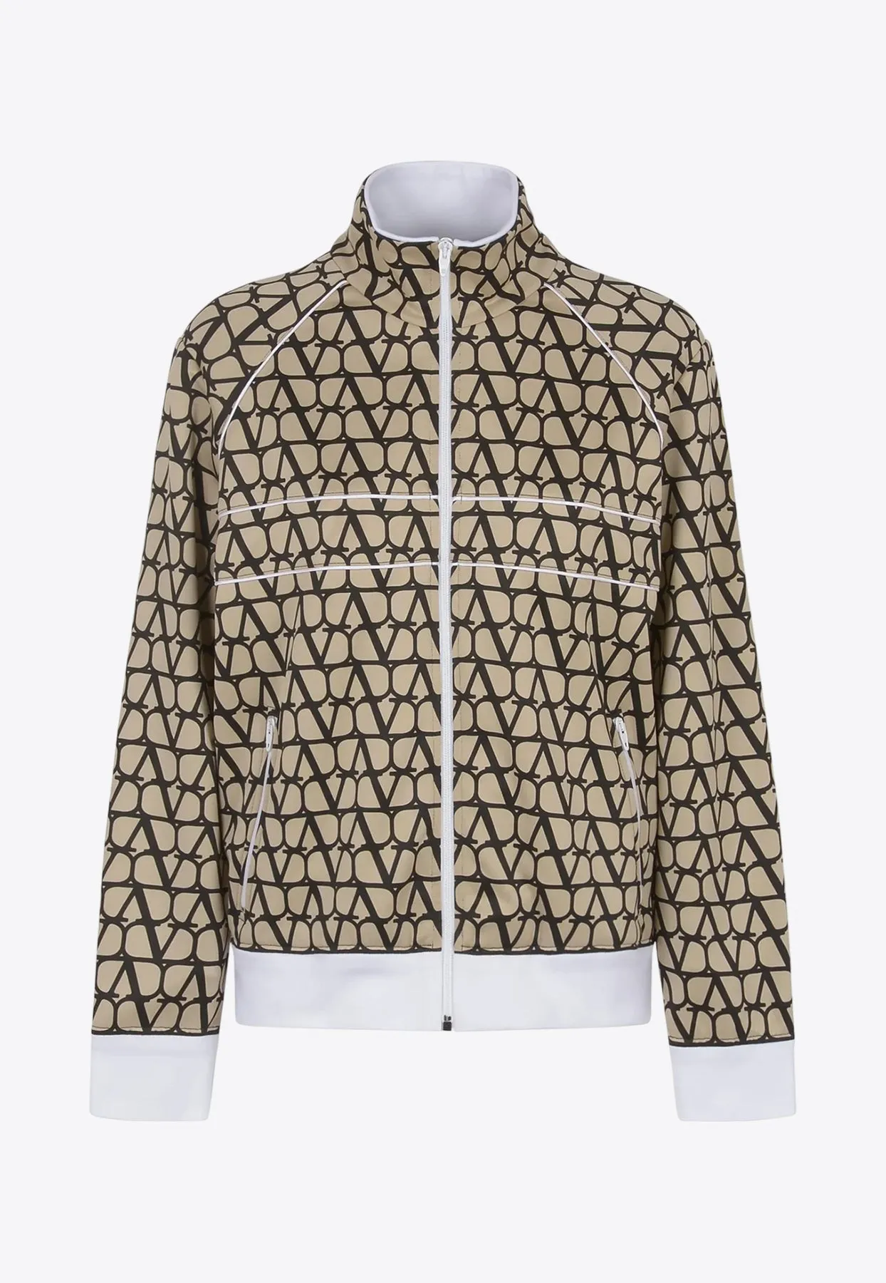 Toile Iconographe Print Zip-Up Jackets
