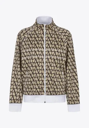 Toile Iconographe Print Zip-Up Jackets